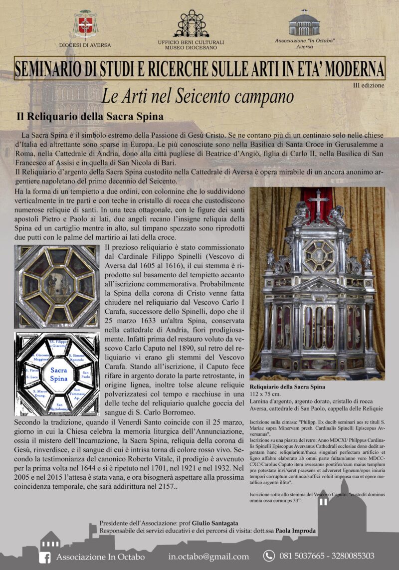 Il Reliquiario Della Sacra Spina A La Santa Casa Di Loreto Diocesi Di