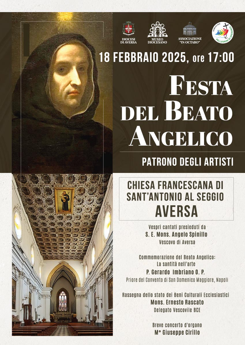 18 Febbraio, S. Antonio al Seggio: Festa del Beato Angelico - Diocesi di  Aversa